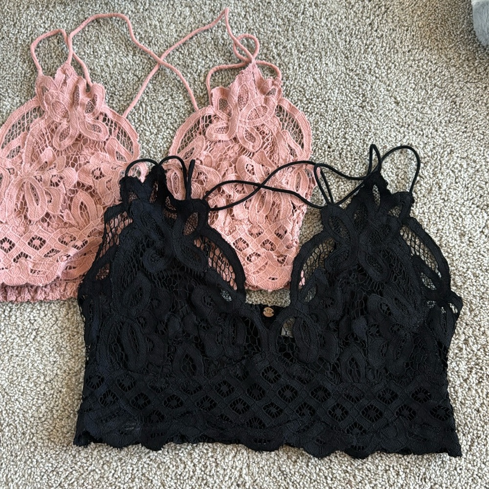 Large free people bralettes